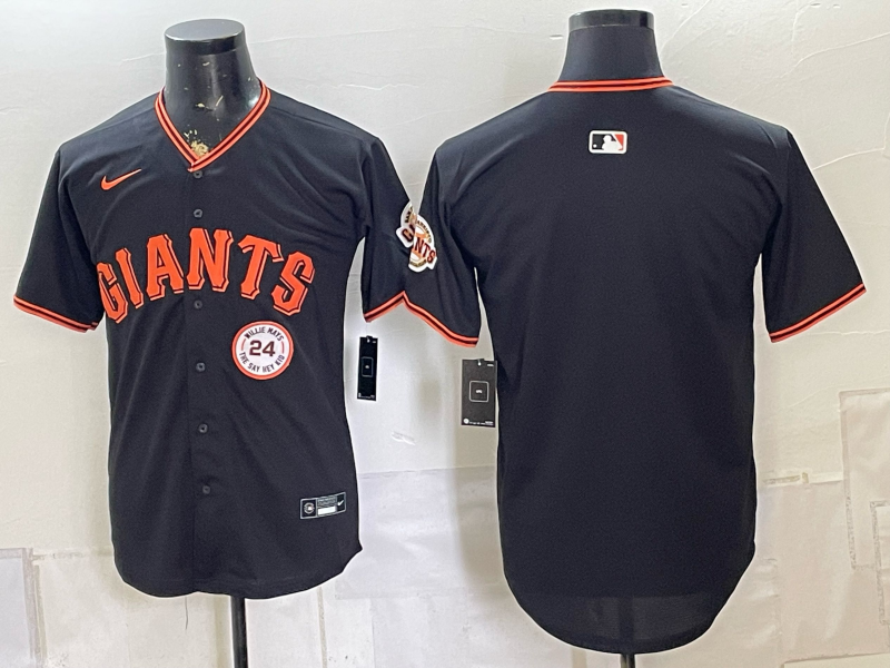 2026 Men Nike San Francisco Giants blank black Game MLB Jersey 0830006